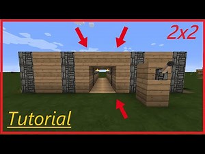 Minecraft Geheimtür bauen | Tutorial