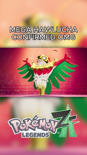 Megahawlucha Llega a Pokémon Legends ZA