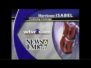 Video Vault 2003 September 18: Hurricane Isabel hits Virginia