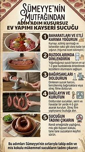 ​"SAKIN DIŞARIDAN ALMAYIN! ❌ Evde Gerçek Kayseri Sucuğu Yapmak Bu Kadar Kolay mıydı? 😱"#viralvideo