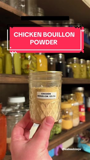 Homemade Chicken Bouillon Powder Recipe