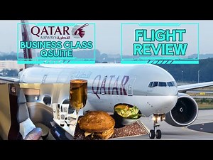 Qatar Air Business Qsuite Review - B773 Doha ✈️ Toronto Boarding, Seat, Meal, Amenities
