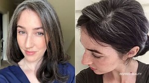 Growing out grey hair with highlights Tips - Inspired Beauty