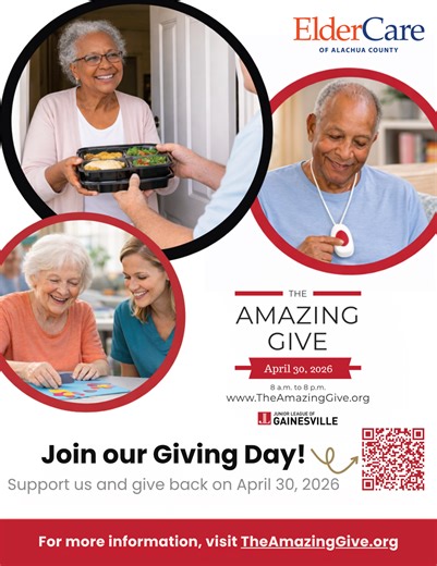 The Amazing Give 2026 | Support ElderCare of Alachua County