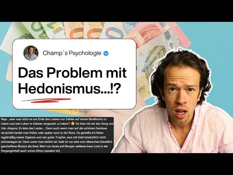 Why hedonism does NOT make you happy!