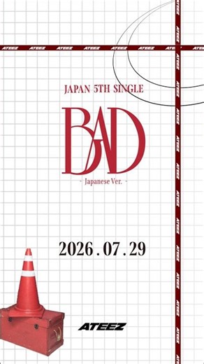ATEEZ(에이티즈) - [JAPAN 5TH SINGLE 'BAD (Japanese Ver.)'] Preview