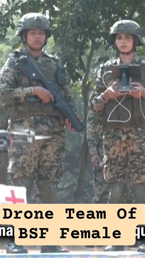 Proud BSF Female🫡🫡. for complete vedio click the related link #faujilyfstyle #bsf #shorts