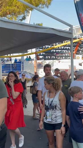 4.4K views · 42 reactions | After his first-round victory in Umag, @stanwawrinka85 took time to connect with fans of all ages 李 from the youngest to the oldest, signing autographs, posing for photos, and creating unforgettable memories for everyone.  #PlavaLaguna #CroatiaOpen #ATPUmag #Tennis #StanWawrinka | ATP Croatia Open Umag | Facebook