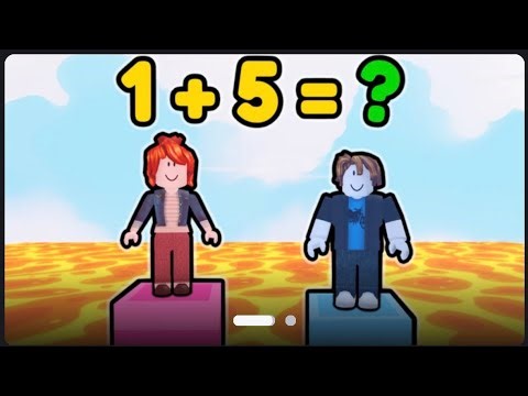 Can I beat this maths obby🤔