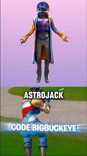 The Astro Jack skin is NEVER coming back! #fortnite #bigbuckeye