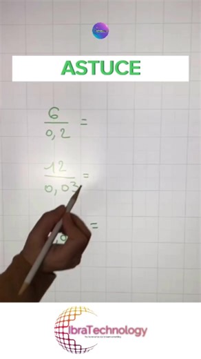 Mathématiques : la division avec les nombres décimaux. #maths #math #mathematics #mathskills #learning #learn #learnontiktok #education #schools #schoollife #students #Study #student #teachers #teaching #france #reelsinstagram #reelsviral | IbraTechnology