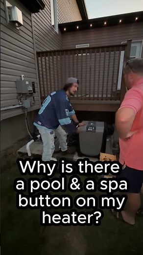 Pool and spa Heater modes