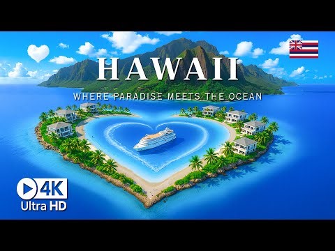HAWAII 4K DRONE FOOTAGE (ULTRA HD) – Stunning Serene Islands, Beaches & Volcanic Landscapes
