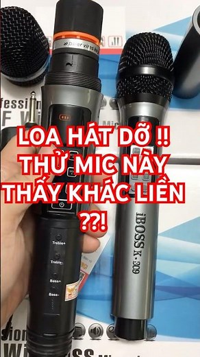 A Lifesaver for Terrible Speakers! Upgraded K309 Karaoke Microphone for the Best Singing Experien...