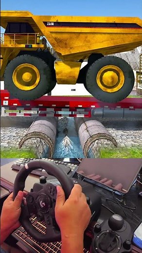 Spintires: MudRunner - SHACMAN DELONG X5000 rescuing a stuck truck #631 # #spintires #beamngdrive