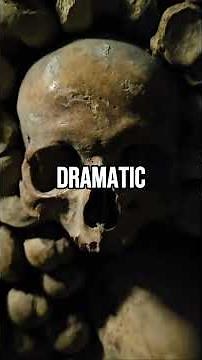 The Catacombs of Paris 💀 #ParisCatacombs #dead #history #geology #educational