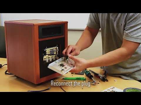 Infrared Heater - Dr-968 Power Button Repair Tutorial