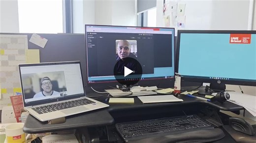 Had the pleasure of meeting my AI clone earlier today, albeit using someone else s voice and accent (South London?). Thanks to Scott Silbereis for more than slightly unnerving everyone in the office.… | Clay Johnson