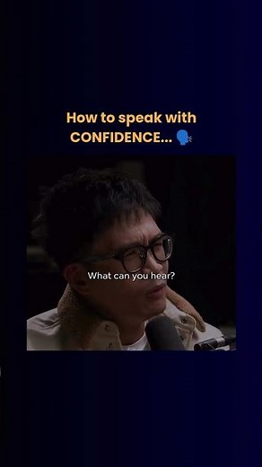 How to speak with CONFIDENCE 🗣️