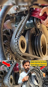 370K views · 15K reactions | Hino Engine Fan Belt Problem | 6 Baar...