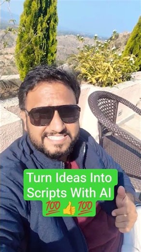 Turn Ideas into Scripts with AI 🤖🔥 #shorts