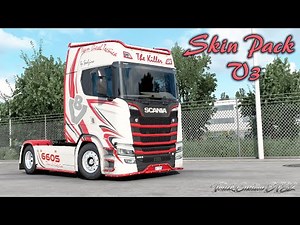 Skin Pack Scania S Next Gen Pack 3 (Vol.3)