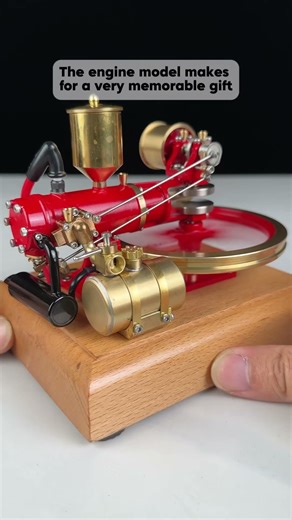 The engine model makes for a very memorable gift#model #engine #miniengine #retroengine