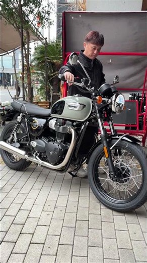 【みんなのサウンド】TRIUMPH 2026 ボンネビルT100ノーマルマフラー（排気量 899cc・水冷2気筒エンジン）#みんやま #みんなのサウンド #bonnevillet100