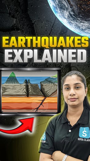 SISYA CLASS on Instagram: "Understanding how earthquakes occur made simple! 🌍 Our SISYA CLASS teacher breaks it down with an easy, clear, and visual explanation that students love. Science is amazing when it makes sense! 🔍💡 Save this for revision! earthquake explanation, how earthquakes happen, science for kids, plate tectonics, earthquake learning video, science class demo, online science class, earthquakes, online classes #sisyaclass #earthquakeexplanation #howearthquakeshappen #platetecton