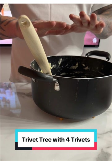 Natural Wooden Tree Trivet Set with Stand A foldable solid wood trivet set designed to protect your surfaces from heat while adding a stylish, natural touch to your kitchen or dining table. This space-saving design includes multiple heat-resistant trivets that stack neatly on a tree-style stand, keeping your counters organised and ready for hot pots, pans, teapots, and serving dishes. Durable, practical, and decorative, it’s ideal for everyday cooking and hosting. A smart choice for homes that v