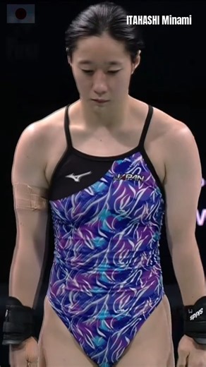 An Impressive 10m Dive by Minami Itahashi 🇯🇵🔥 #womensdiving #worldaquatics #sports
