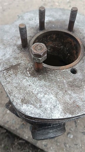 IMPOSSIBLE FIX? Removing the Worst Broken Stud I've Ever Seen#motorcycle engine repair