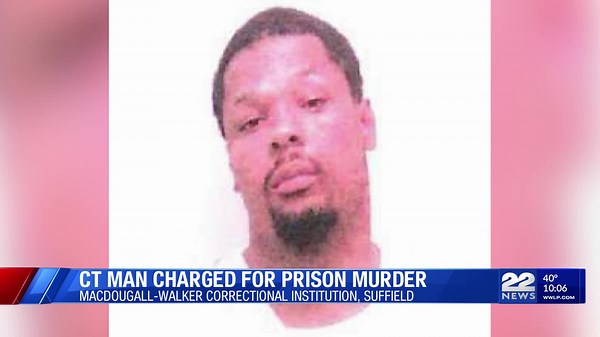 New London man charged with murder at MacDougal Walker Correctional Institution