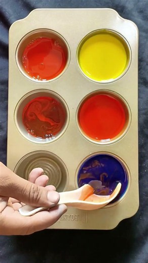 wow color mixing #viral #artshorts
