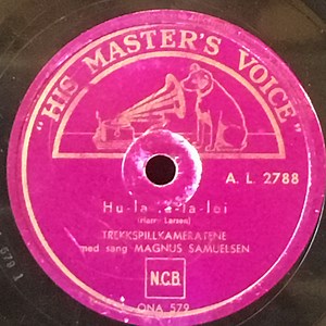 Trekkspillkameratene Med Sang Magnus Samuelsen - Hu-La-Lu-La-Lei / Stjerneklar Himmel