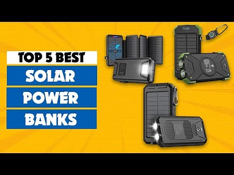 Top 5 Best Solar Power Banks 2025 | Best Portable Solar Power Bank