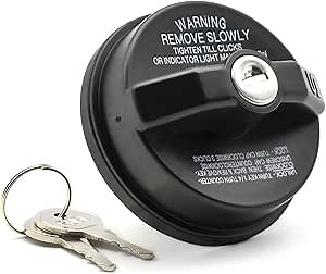 Locking Gas Cap Lock Fuel Cap Replace 12495845 Fuel Tank Filler Cap