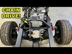 My Car is Chain Drive! - Motorcycle Powered Car!