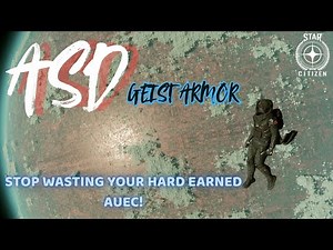 Why are players paying millions for the ASD Geist Armor | STAR CITIZEN
