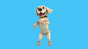 Fun 3d Cartoon White Labrador Retriever Stock Footage Video (100% Royalty-free) 1102547673 | Shutterstock