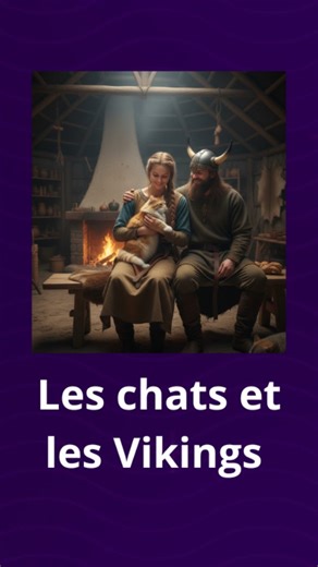 L'Histoire Sans Faim on Instagram: "Pourquoi les Vikings offraient-ils des chats aux jeunes mariés ? 😺😻😽 #Histoire #Vikings #Chat"