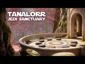 Jedi Sanctuary on Tanalorr | Peaceful Daytime Meditation Ambience
