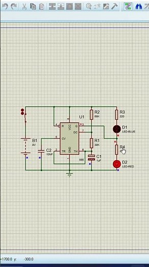 How to Test a 555 Timer IC Using a Simple Circuit in Proteus | Step-by-Step Tutorial