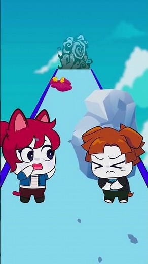 NEW Roblox Run Challenge Cute Cat Bacon Boy vs Bacon Girl