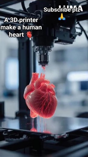 a 3D printer make a human heart