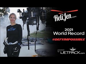 HeliJen x iJETPACK 2021 Jetpack World Record