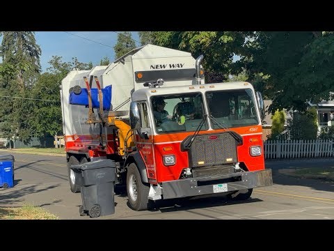 B&B leasing ~ Diesel Peterbilt 520 - New Way Roto Pac Garbage Truck!