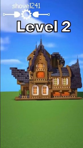 3 Levels of a Minecraft House