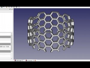088 FreeCAD 0 20 Cylindrical Honeycomb