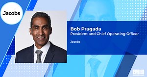 Bob Pragada to Succeed Steve Demetriou as Jacobs CEO in 2023